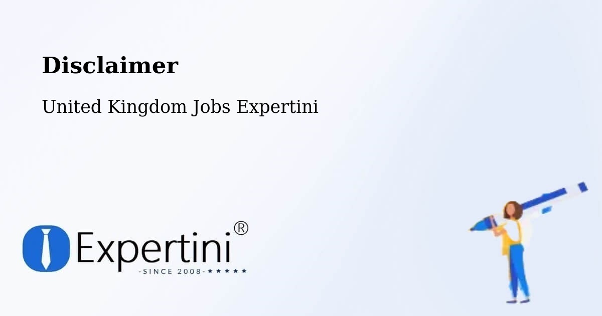 Disclaimer – Adwick Le Street - United Kingdom Jobs Expertini